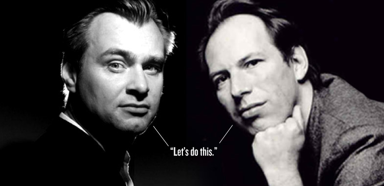 The duo: Christopher Nolan and Hans Zimmer