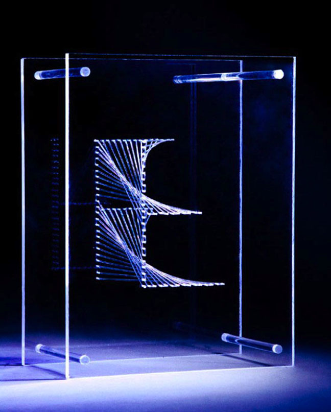 3dl2 3dl2 Kinetic Typeface: Typography In Three Dimensions