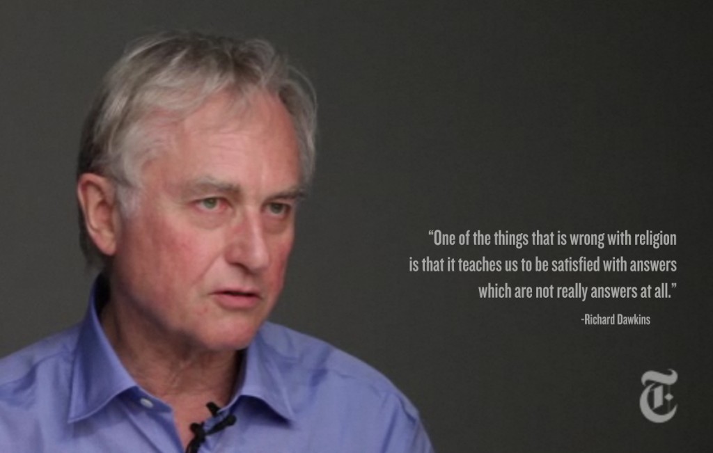 Watch The New York Times Interview With Richard Dawkins About The