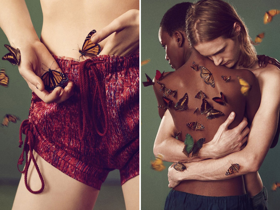 EDUN1 EDUN1 Watch Ryan McGinleys Gorgeous Butterfly Video Shoot For EDUN Featuring Bradley Soileau