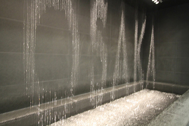 Waterclock1 Waterclock1 Mindblowing Digital Waterfall In Osaka Acts As Both A Clock And An Infinite Flowing Art Display