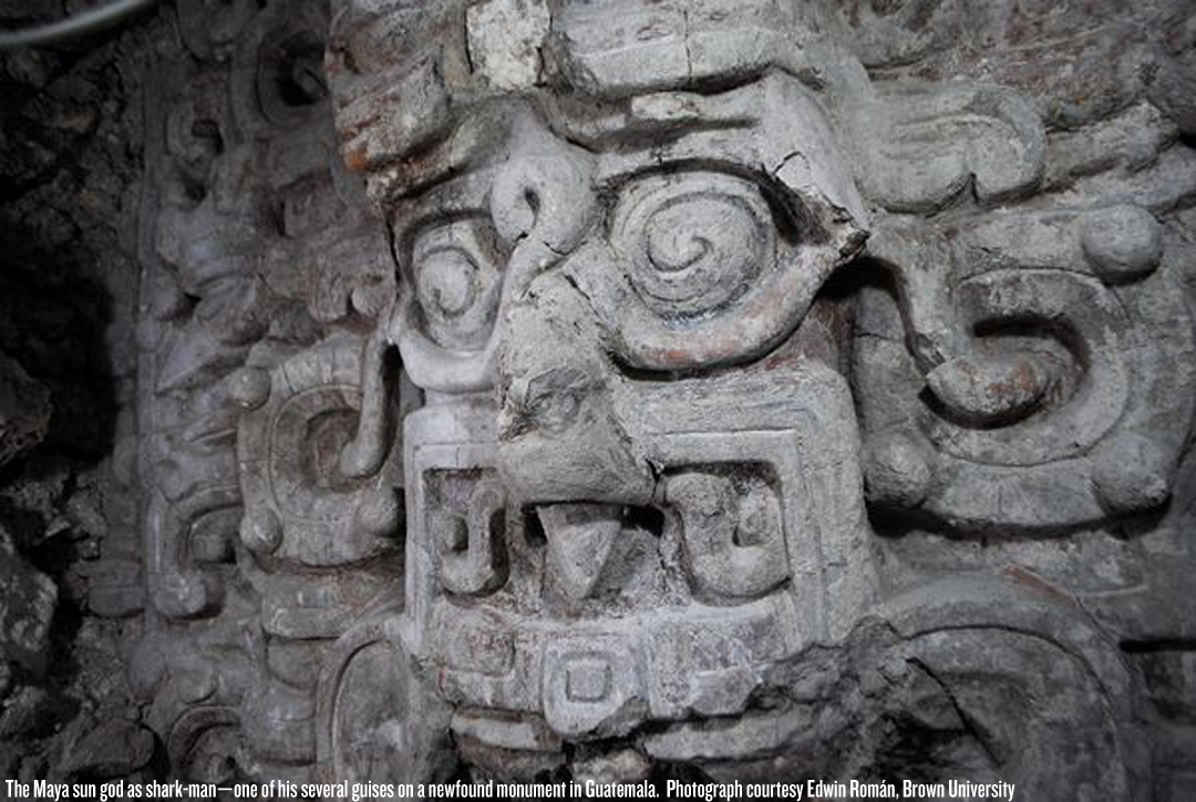 ElZotz ElZotz Archaeological Goldmine: Dramatic New Mayan Temple Covered In Giant Faces Discovered In Guatemala