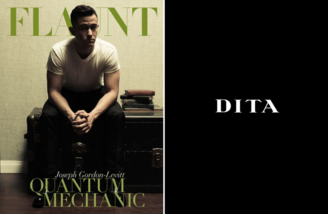 DitaFlauntLevitt1 DitaFlauntLevitt1 Joseph Gordon Levitts Stunning Vignette For FLAUNT And DITA Eyewear Will Throw You For A LOOPER