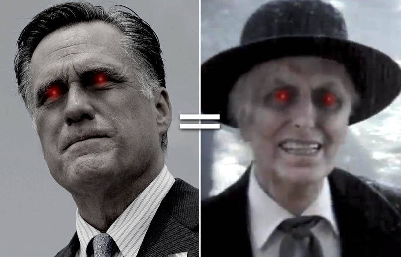 Barack Obama FinalDebate2 Obama Destroys A Confused, Creepy, And Sweaty Lipped Mitt Romney In Final Presidential Debate