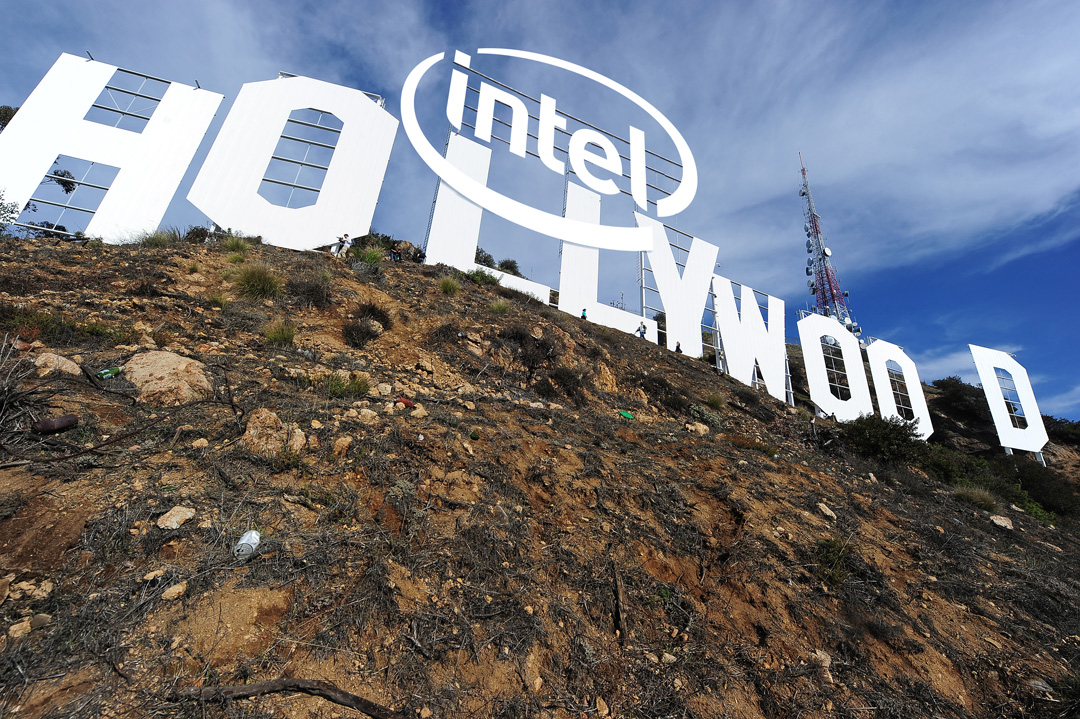 US-ENTERTAINMENT-HOLLYWOOD-SIGN-MAKEOVER IntelHollywood The Holy Grail Of TV: Intel™ Is About To Destroy The Traditional Cable Model With Its Magic IPTV Box