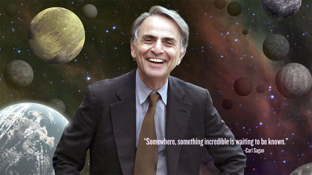 Carl Sagan's Iconic "Pale Blue Dot" Monologue Gets A Stunning Animated
