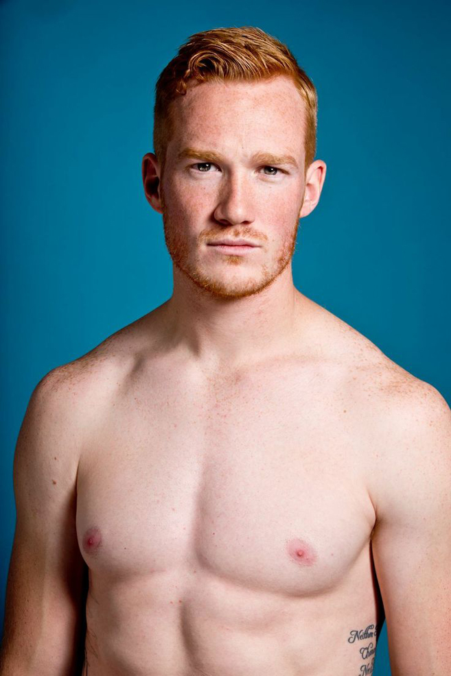 Hunks ginger muscle 8 Totally