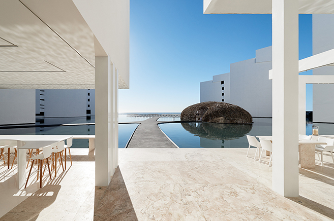 The Hotel Mar Adentro in Cabo San Lucas, Mexico