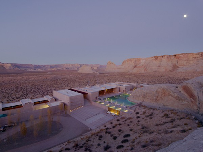 AMAN's Amangiri Resort & Spa In Canyon Point, southern Utah