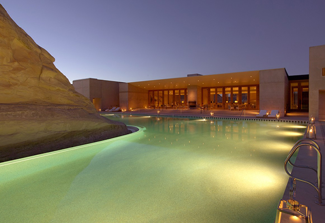 AMAN's Amangiri Resort & Spa In Canyon Point, southern Utah