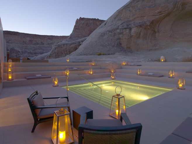 AMAN's Amangiri Resort & Spa In Canyon Point, southern Utah