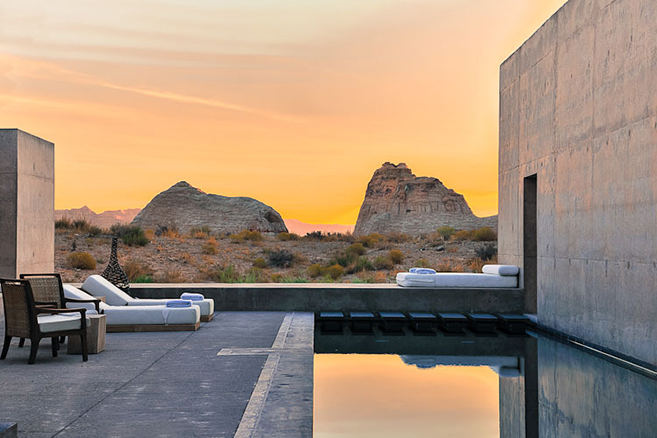 AMAN's Amangiri Resort & Spa In Canyon Point, southern Utah