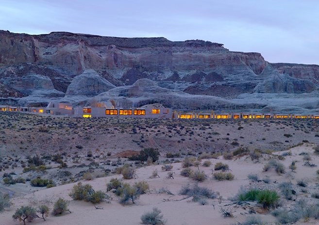 AMAN's Amangiri Resort & Spa In Canyon Point, southern Utah