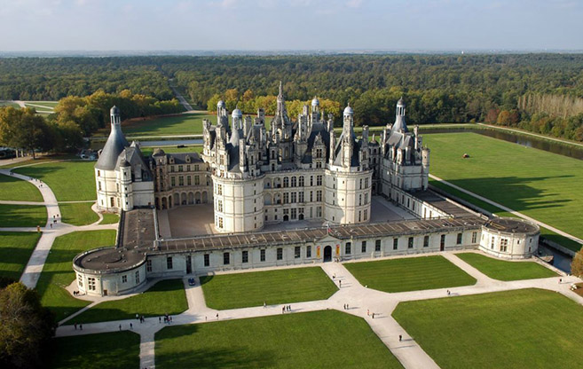 The Château de Chambord in France's Loire Valley