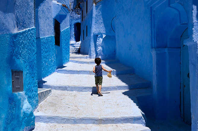 The Blue City of Chefchaouen in Morocco