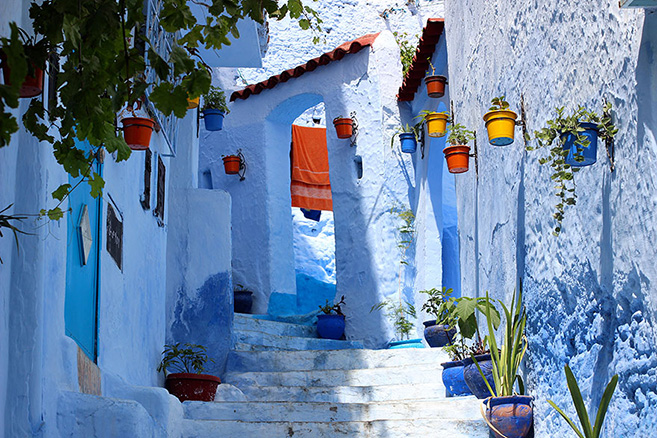 The Blue City of Chefchaouen in Morocco