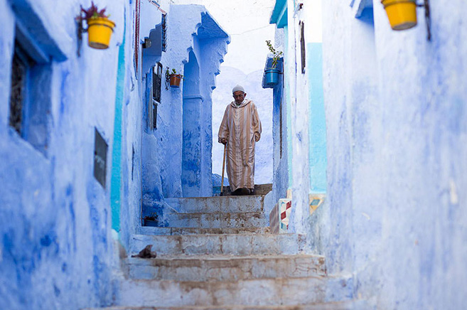 The Blue City of Chefchaouen in Morocco