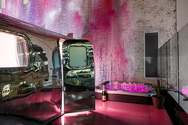 The Notel Airstream Hotel in Melbourne Australia
