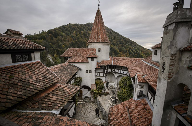 Stay in Dracula's Castle Halloween Night courtesy of Airbnb