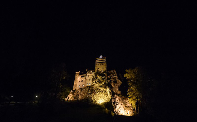 Stay in Dracula's Castle Halloween Night courtesy of Airbnb