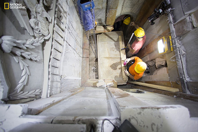 Inside the Cave Tomb of Jesus Christ