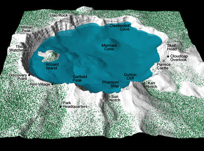The Old Man of Crater Lake