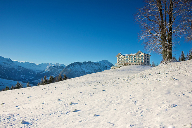 The Stairway to Heaven Spa at Villa Honegg in Switzerland