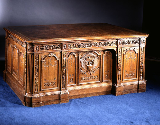 The Resolute Desk, Gift of Queen Victoria, 1880
