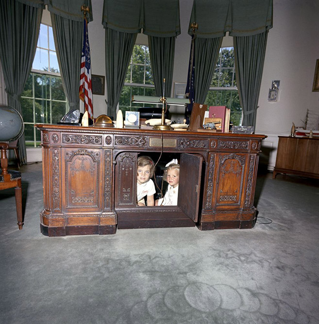 The Astonishing History of the President's Oval Office Resolute Desk