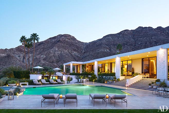 The Obamas Palm Springs Vacation Home of James Costos & Michael Smith