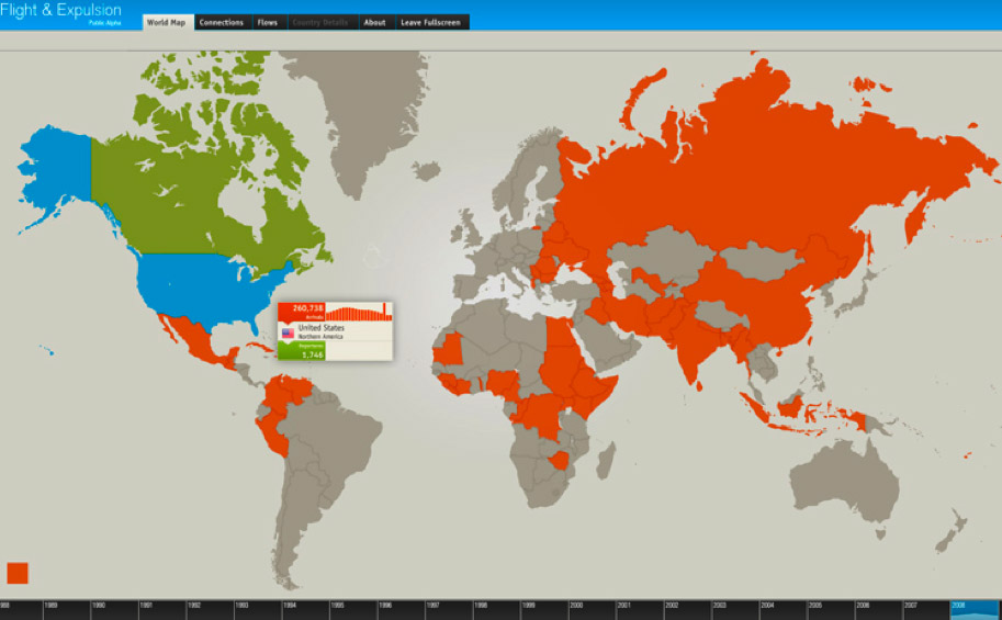 INFOGRAPHIC OF THE DAY: Interactive Map Showing Movement Of World’s