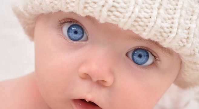 Bildergebnis für Why Do Most Newborns Have Blue Eyes?