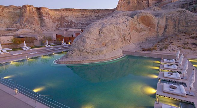 AMAN's Amangiri Resort & Spa In Canyon Point, southern Utah