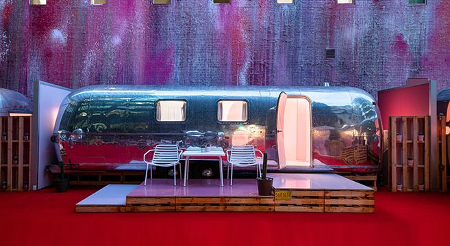 The Notel Airstream Hotel in Melbourne Australia