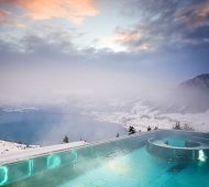 The Stairway to Heaven Spa at Villa Honegg in Switzerland