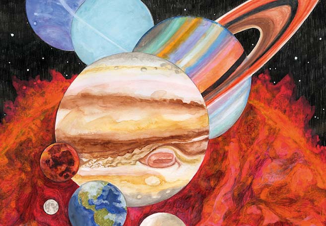 The Story Behind Sufjan Stevens' Solar System Album "Planetarium"
