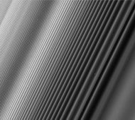 The spiral density wave structure of Saturn's rings