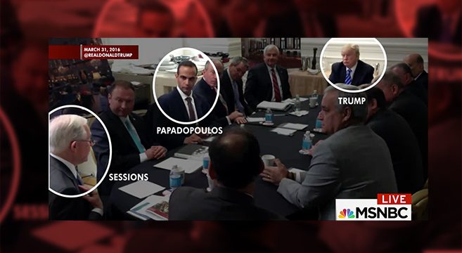 The Photograph Connecting George Papadopoulos to Donald Trump